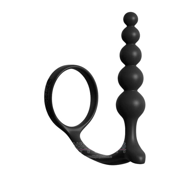 Perlas Anales Con Anillo Para Pene