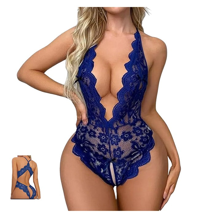 Body Sexy Una Pieza Sin Encaje Cuerpo Completo Varios Colores