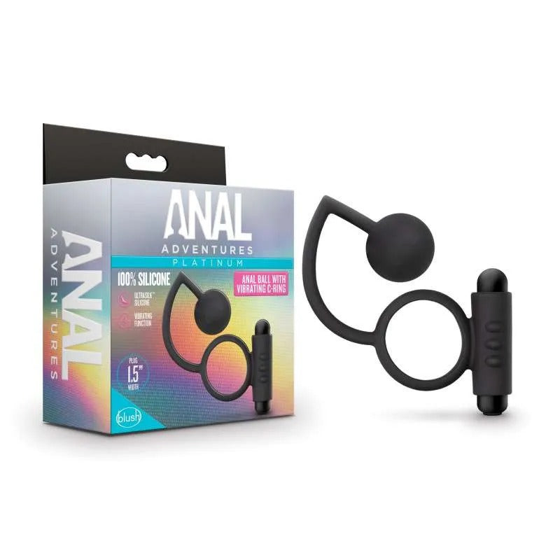 Bola Anal Con Anillo C Vibrador
