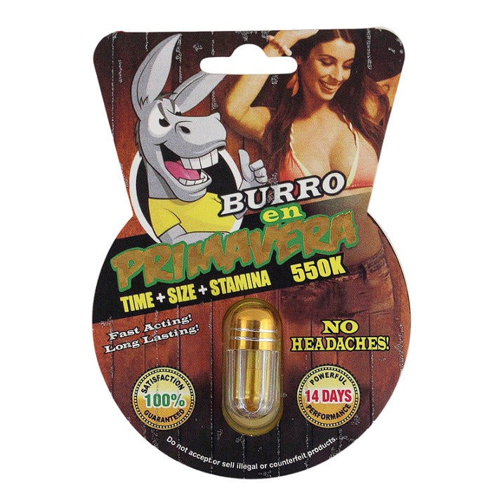 Vigorizante Burro En Primavera