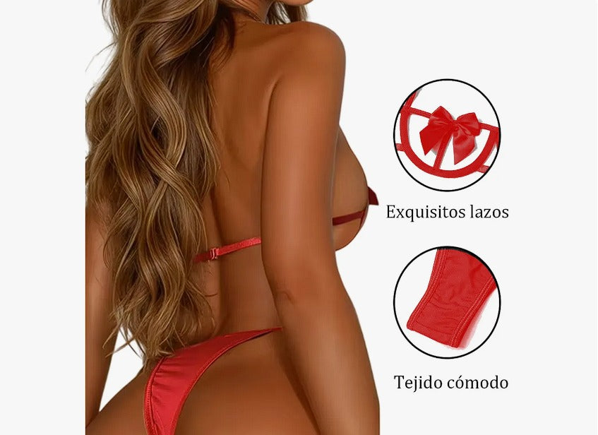 Babydoll Conjunto De Lencería Erótica Talla Pequeña