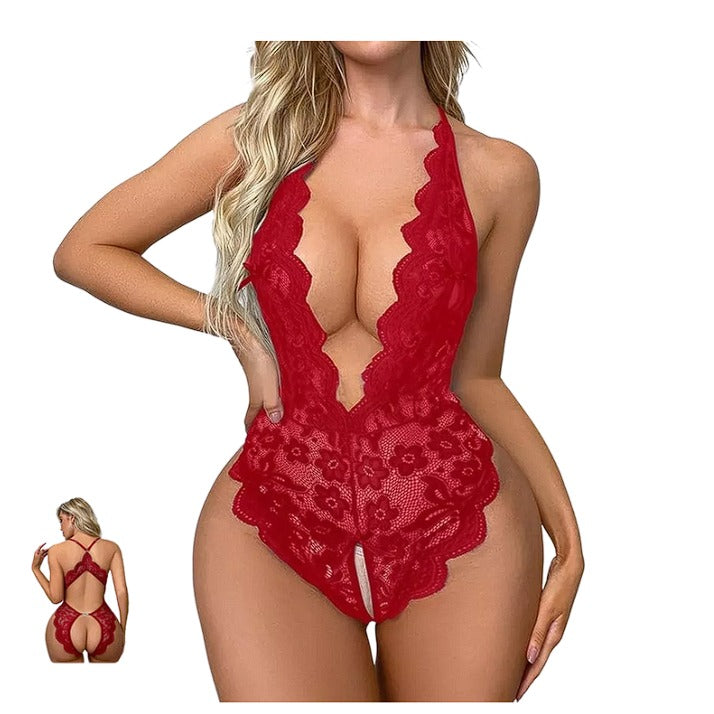 Body Sexy Una Pieza Sin Encaje Cuerpo Completo Varios Colores