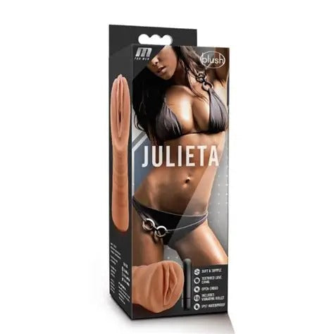 Masturbador Realista Con Bala Vibradora Julieta